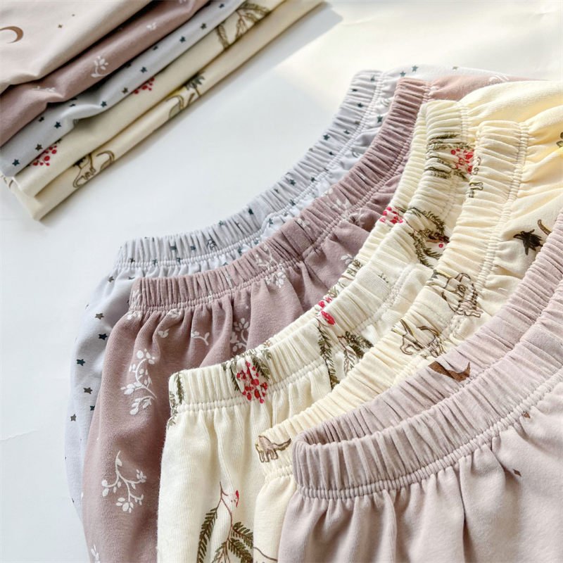 Children's Home Clothes Ins Style Summer Children's Suit Boys And Girls Air Conditioning Clothes Baby Pajamas