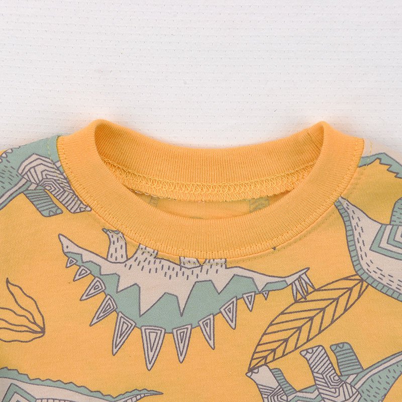 Cool summer outfits toddler shorts shirt romper cartoon 3pcs clothes summer baby boy clothing sets