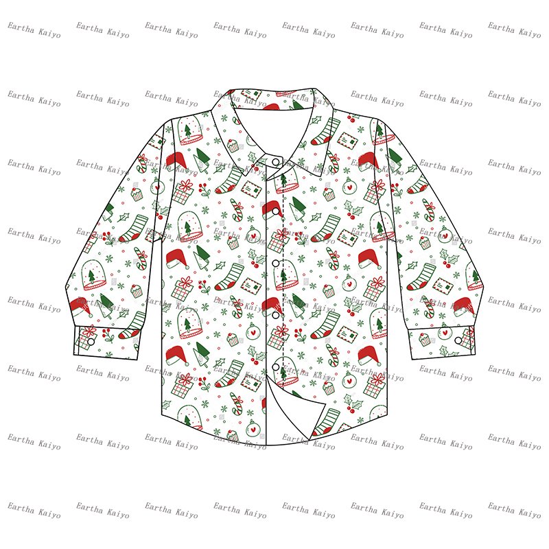 baby clothing sets Christmas printed family matching outfits winter clothes for kids clothing wholesale