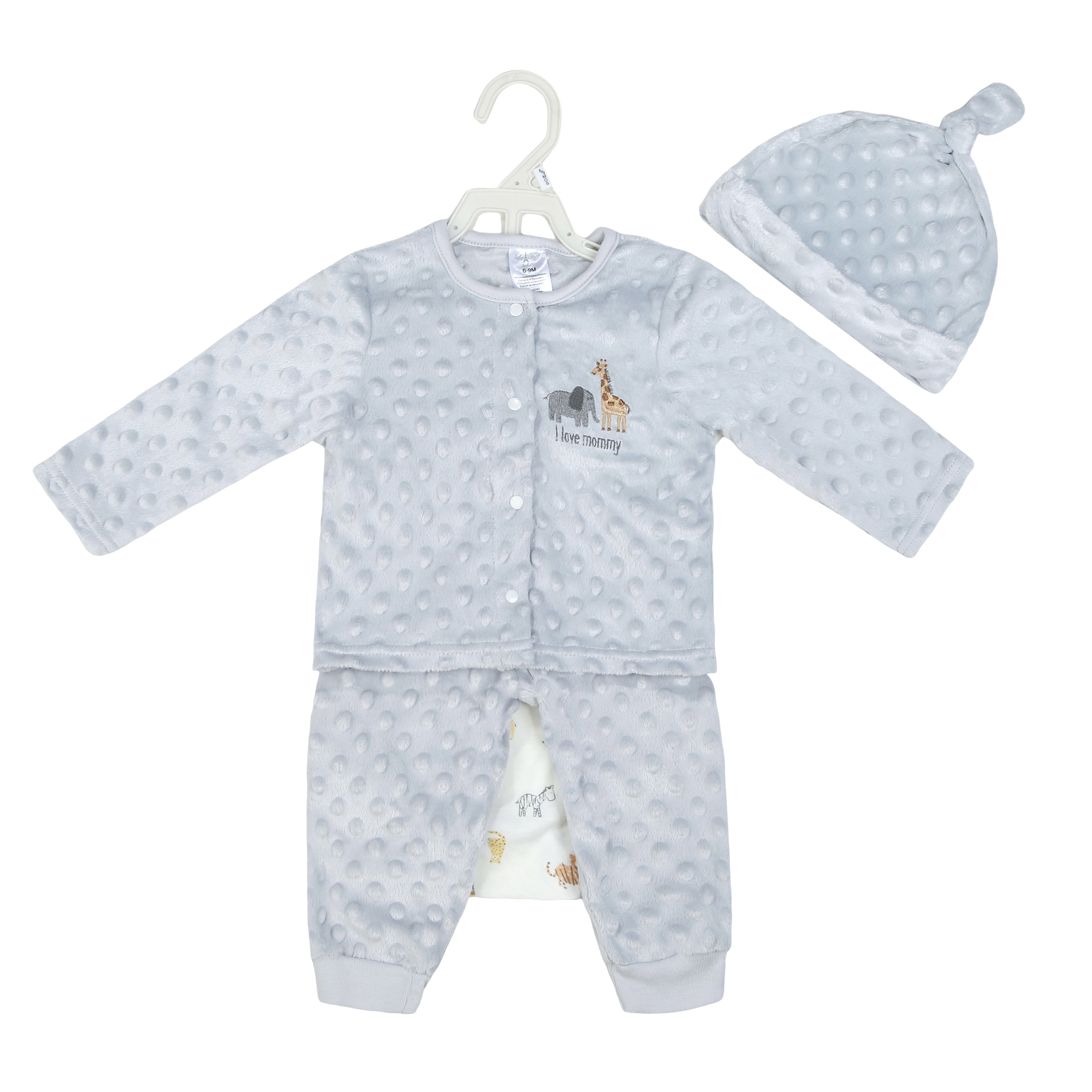 High Quality Baby Clothing Set Cute Cartoon Infant Toddlers Outwear Set 0-9 Months Baby Clothes Wholesale