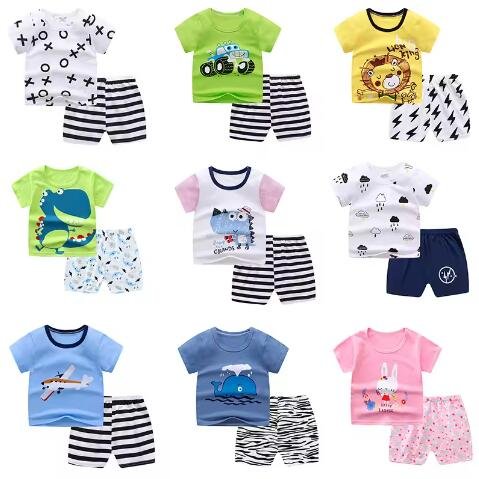 Kids clothing wholesale Shorts Boys Girls Suits children's clothing kid clothes 2022 baby clothes clothing