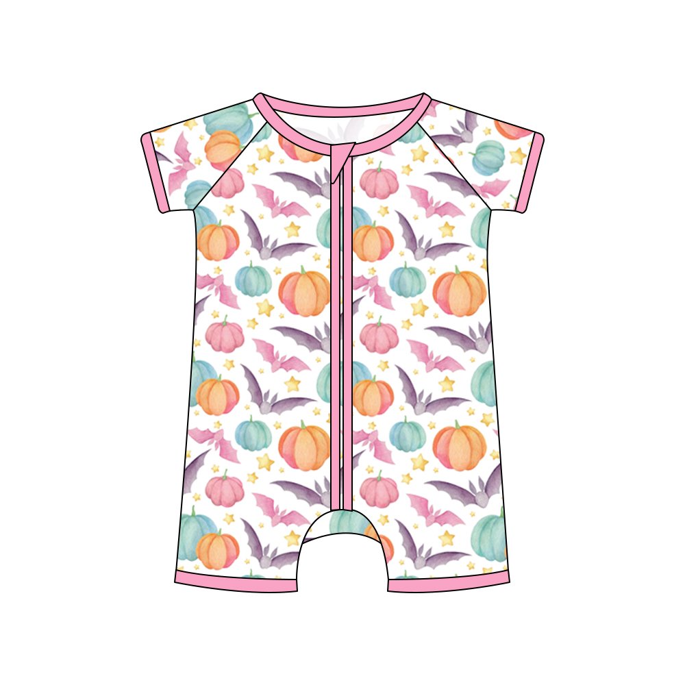 2024 Wholesale factory bamboo long sleeve baby rompers rib pajamas babies toddler clothes kids clothing