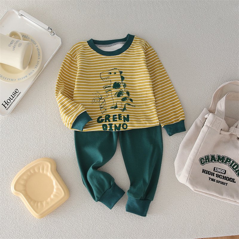 0-5years Kids Girls Cartoon Sleepwear Pajamas Children Pajamas Sets Kids High Quality Cotton Baby Pajamas Sleepwear For Boys