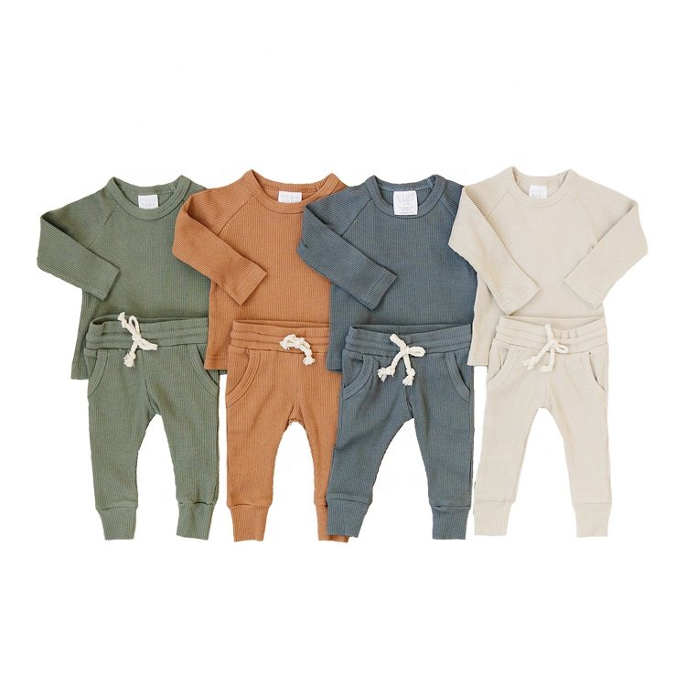 iBaifei Organic Cotton Newborn Baby Boy Girls' Shower Layette Gift Set Sweatsuit Clothes New Born Kids Clothing Set For Baby