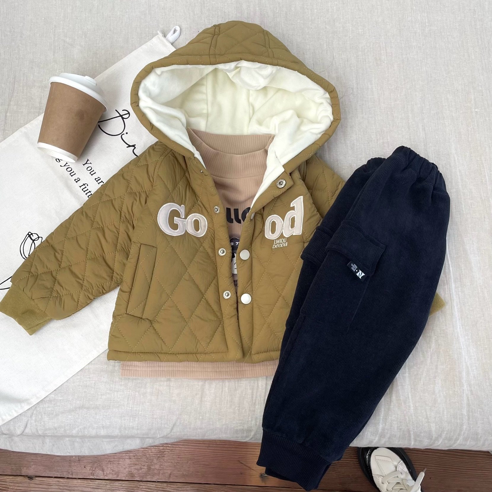 Autumn baby boys sets boys coat jacket long pants children wear 1-4 years old boy suit children clothing set