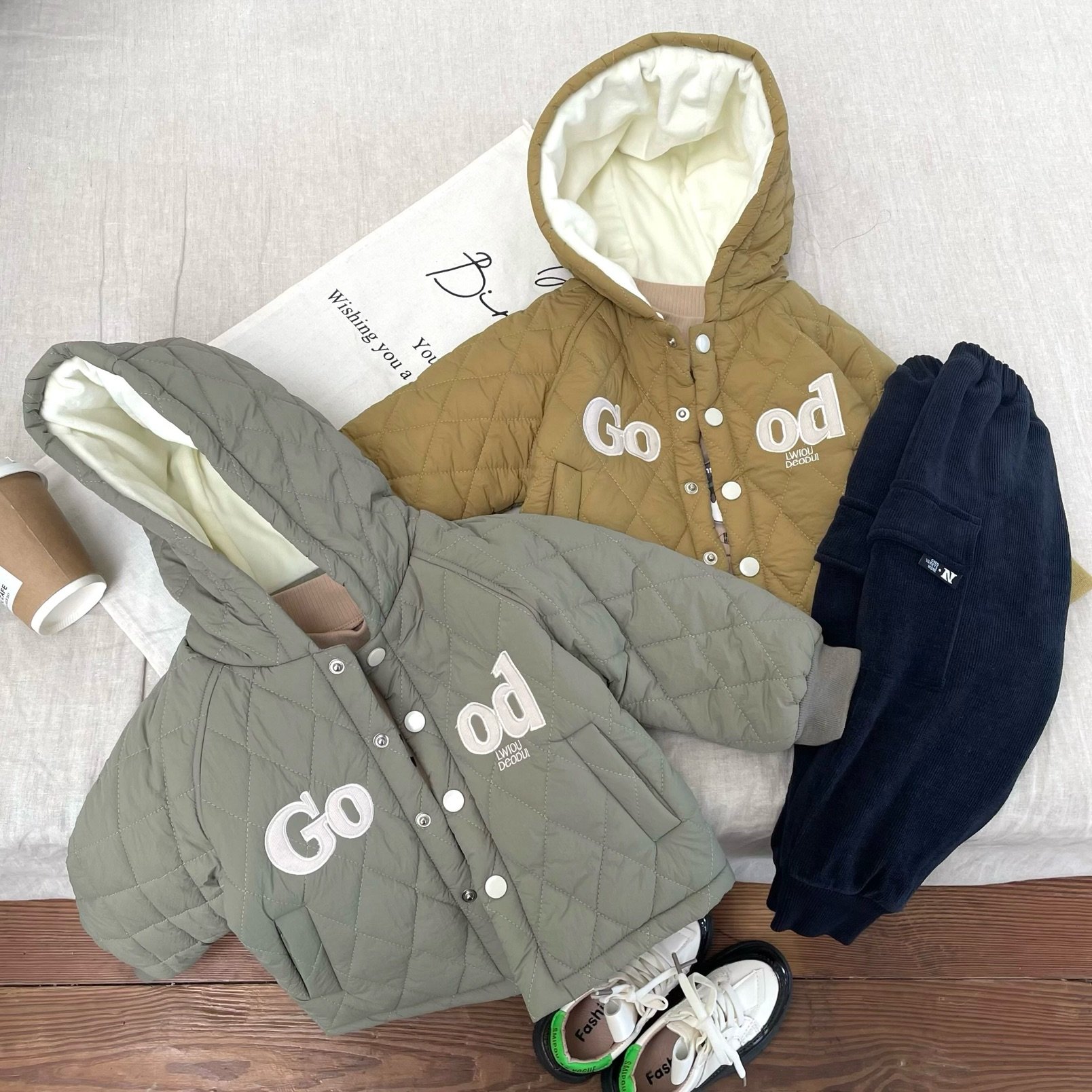 Autumn baby boys sets boys coat jacket long pants children wear 1-4 years old boy suit children clothing set