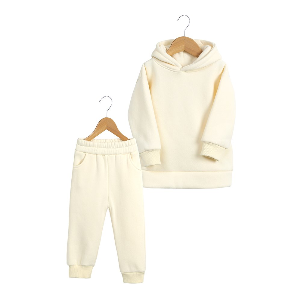 Custom kids tracksuit set long sleeve 1-7 years sweat suits cotton toddler boys clothing sets