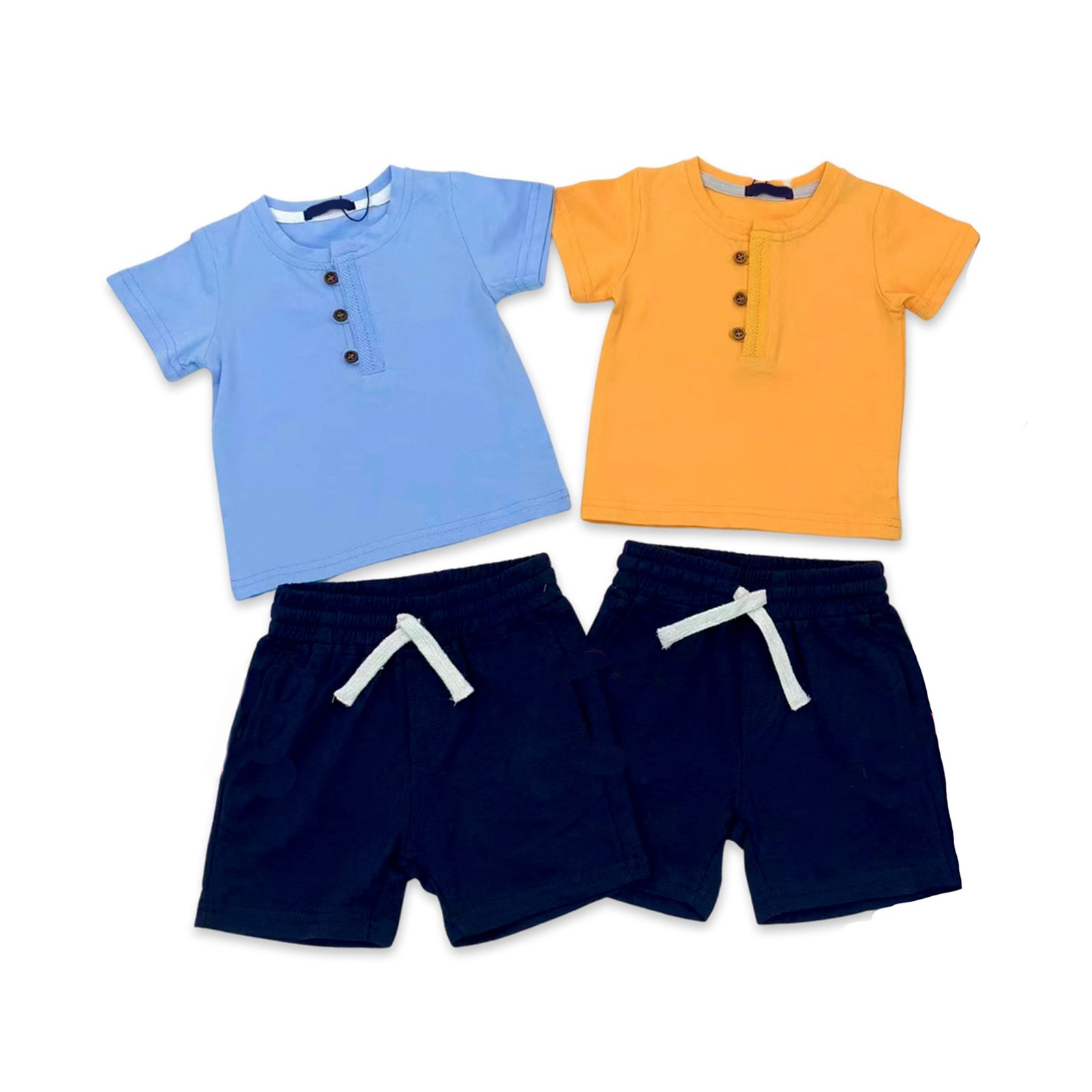Luxury Toddler Boy Clothes 3 to 5 years Baby Clothing Organic Cotton T Shirt Shorts Cartoon Boys Clothing Sets