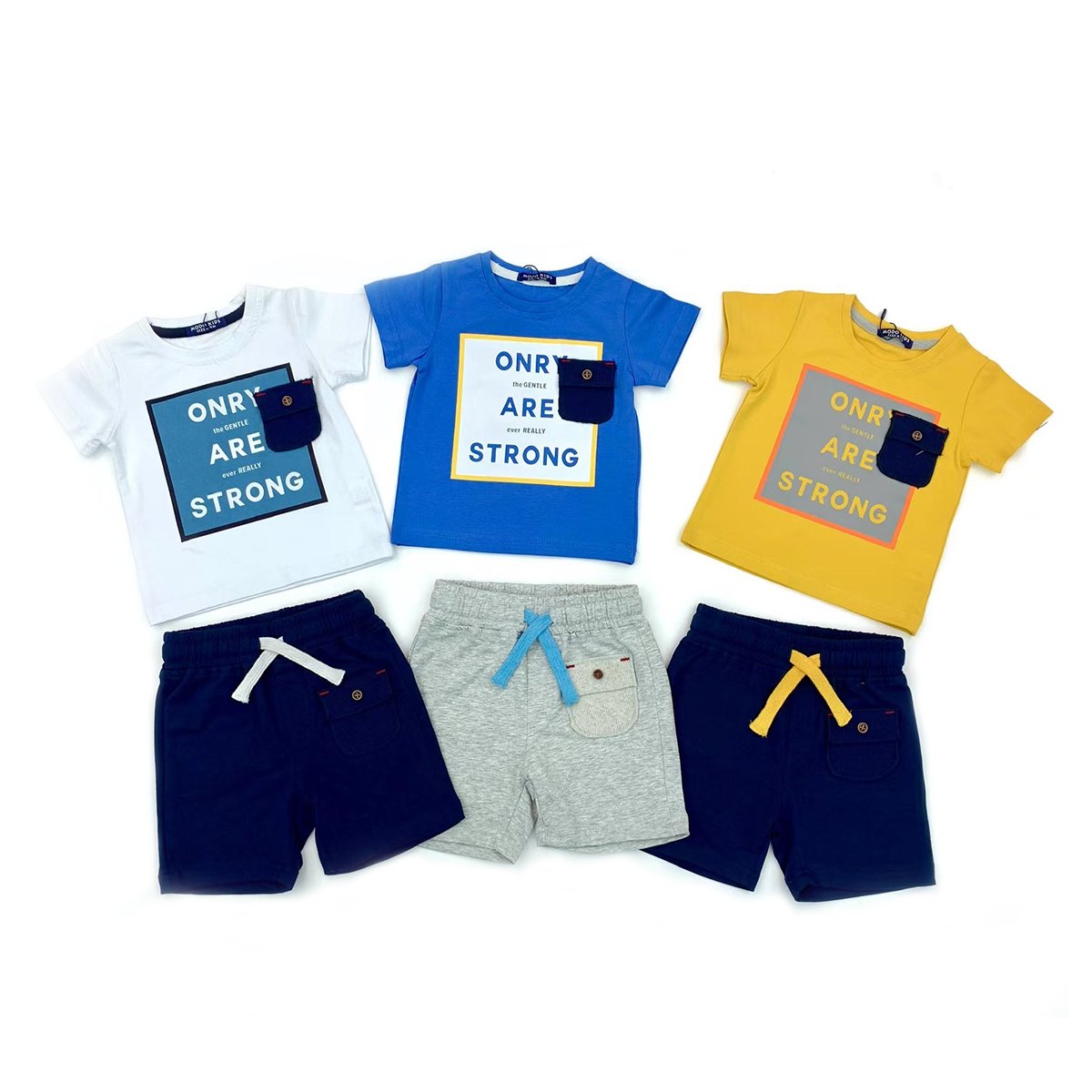 Luxury Toddler Boy Clothes 3 to 5 years Baby Clothing Organic Cotton T Shirt Shorts Cartoon Boys Clothing Sets