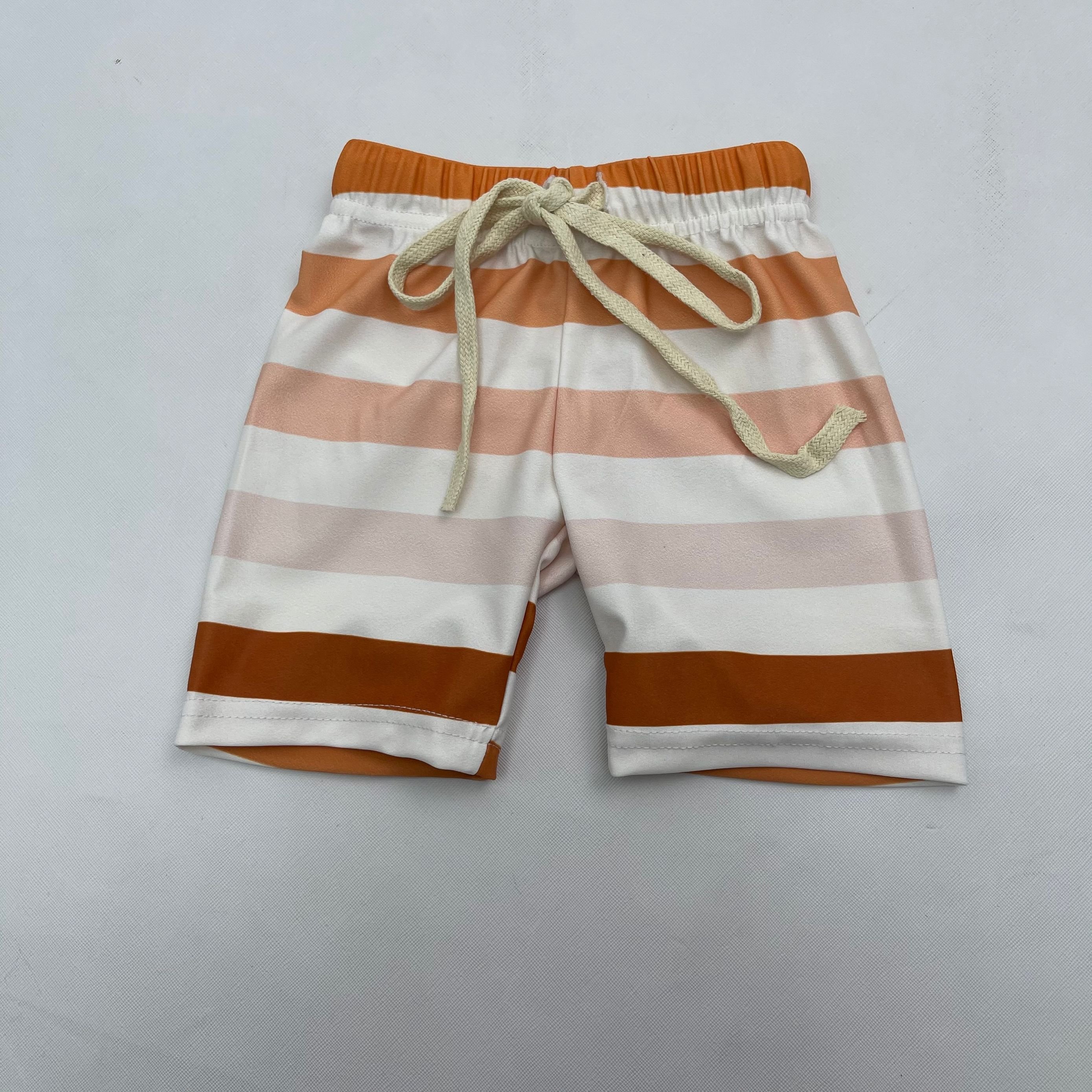 Qingli OEM beach Style Coconut Tree Printing Board Shorts Swimwear Men Swim Trunks Beach Shorts