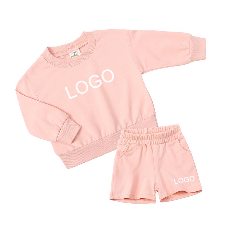 children clothes for kids summer clothing boys customize french terry tracksuits