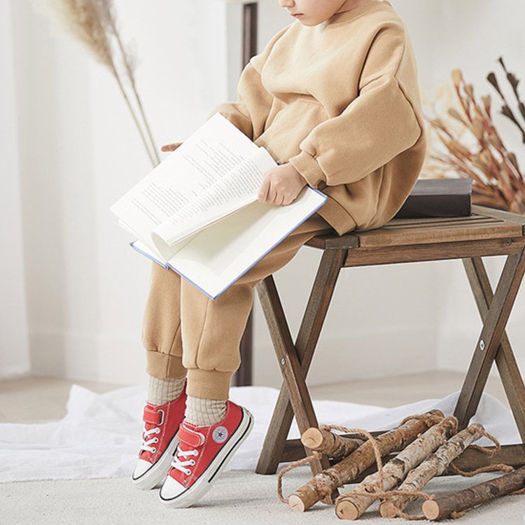 2024 New Style Winter Boys Girls Baby Kids' Furniture Sets Embroidery Custom Kid Clothes Set 2-12y Thick Children'S Clothing