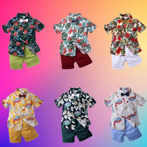 New Summer Children's Tank Top Set for Boys' Sleeveless Mesh Red Clothes Baby's Fashionable Children's Clothing
