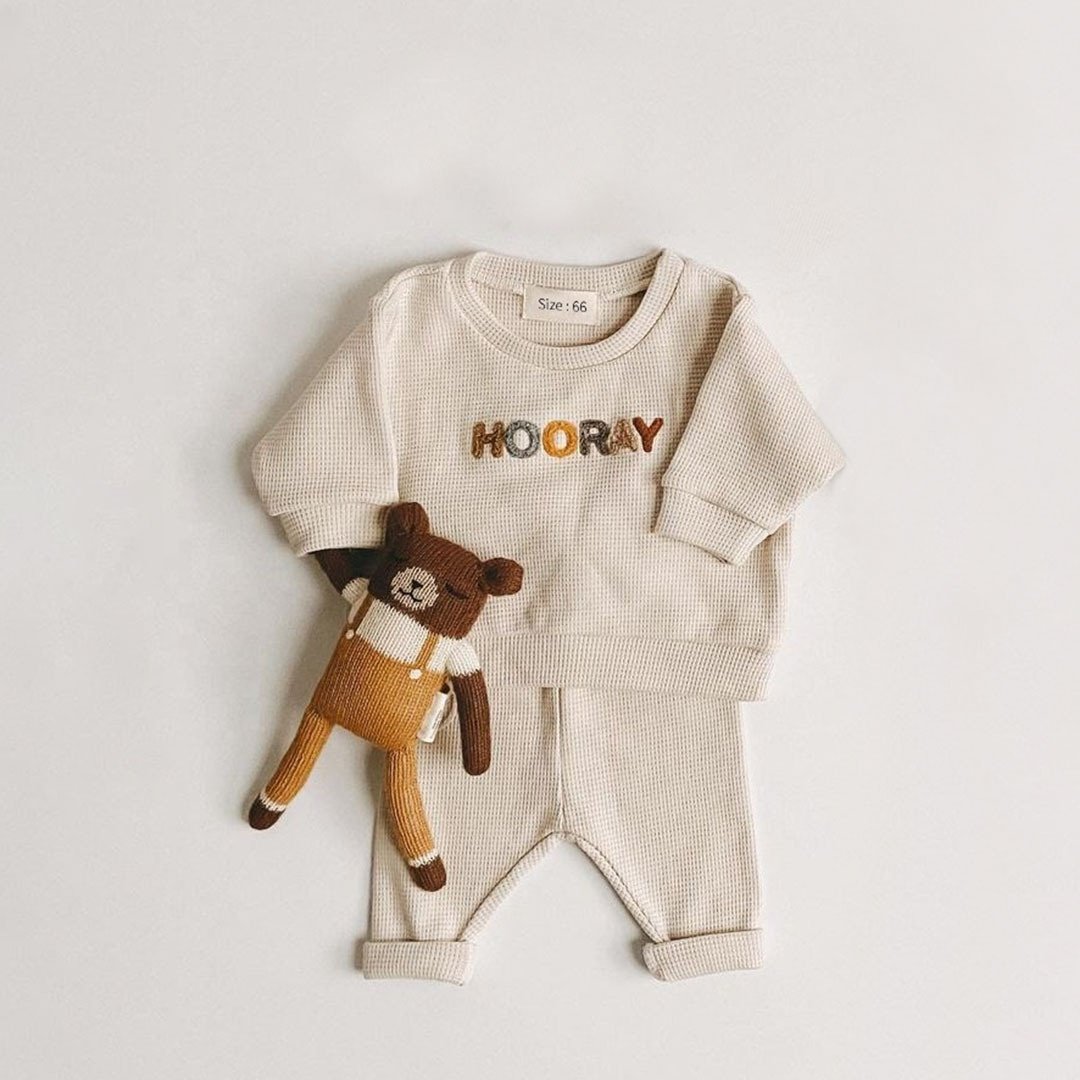 Spring Fashion Baby Clothing Baby Girl Boy Clothes Set Newborn Sweatshirt + Pants Kids Suit Outfit Costume Sets