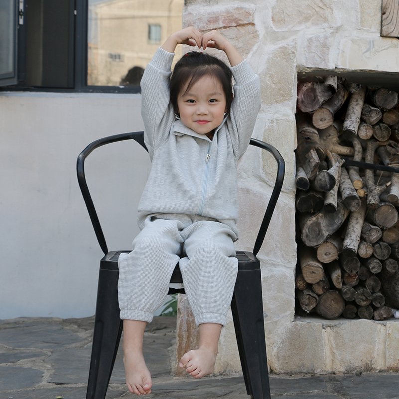 Customized Good Quality Fashion Wholesale Autumn Sports Children Sweatsuit With Zipper Cotton Kids Clothing Boys Sets