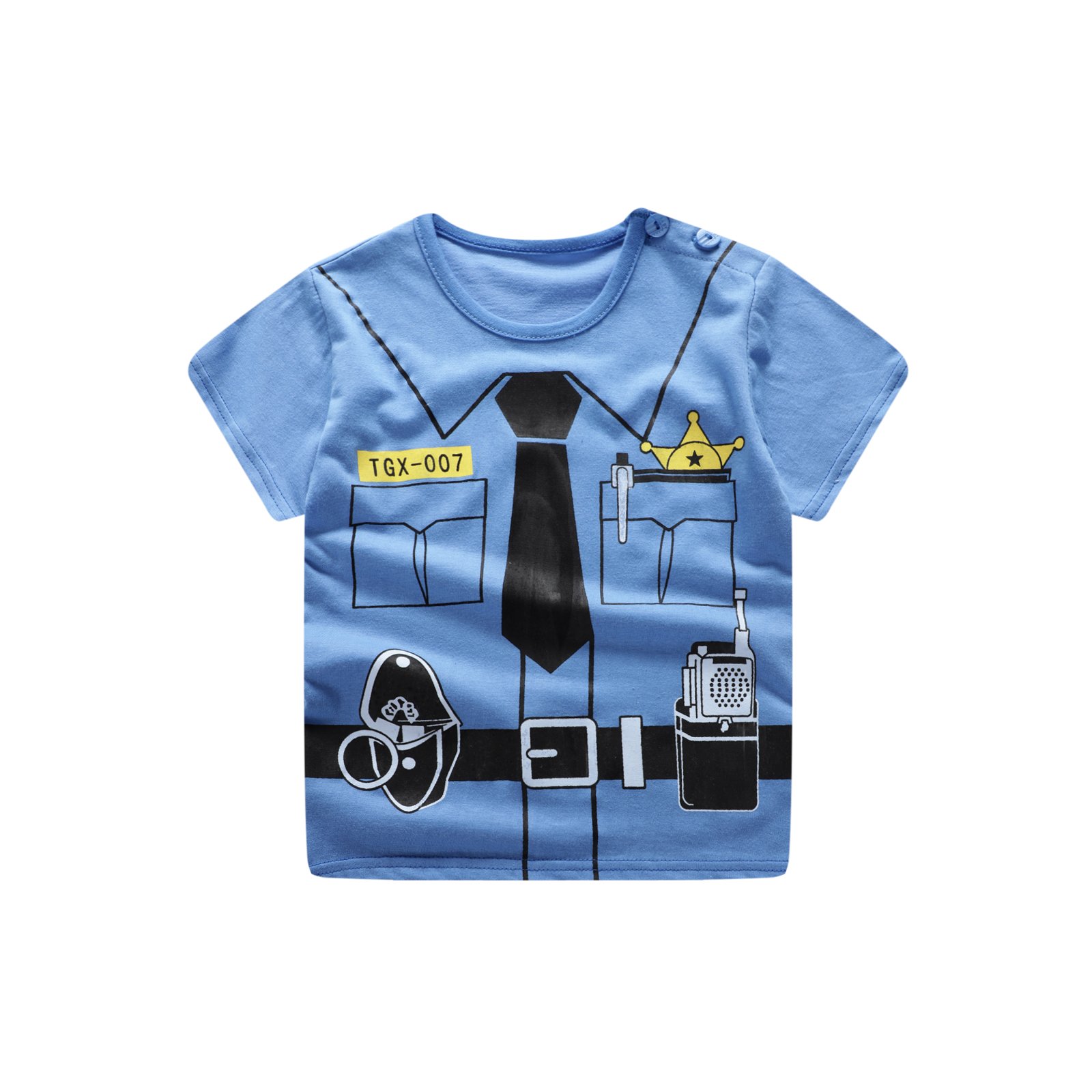 Custom Design Organic Cotton kids clothes summer high quality print clothes for baby boy