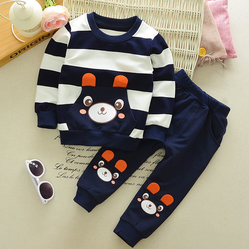 wholesale baby clothes set girl and boy baby clothes set girl Long sleeve suit