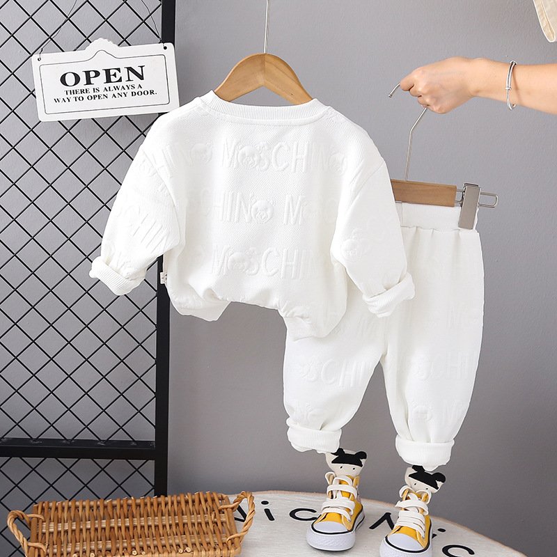 2024 autumn New Boys clothing sets toddler boys clothing sets 0-5T kids clothes for Boys Girls