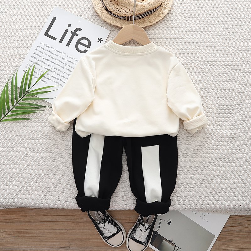 Unisex Short Sleeve Baseball Jacket for Boys Letter Print Leisure Sports Suit for Spring Autumn for Motorcycle Activities