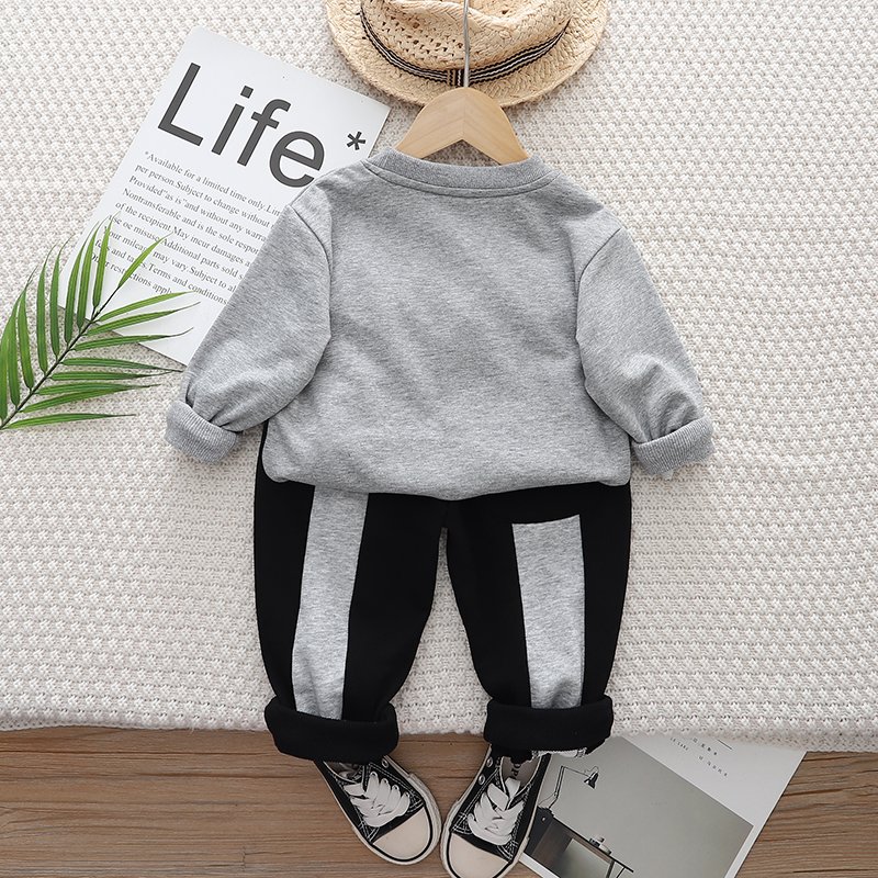 Unisex Short Sleeve Baseball Jacket for Boys Letter Print Leisure Sports Suit for Spring Autumn for Motorcycle Activities