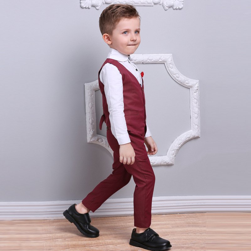 China Supplier Hot Sale 2024 Boy Kid Clothing Children Little Boy Outfit For Party Wear