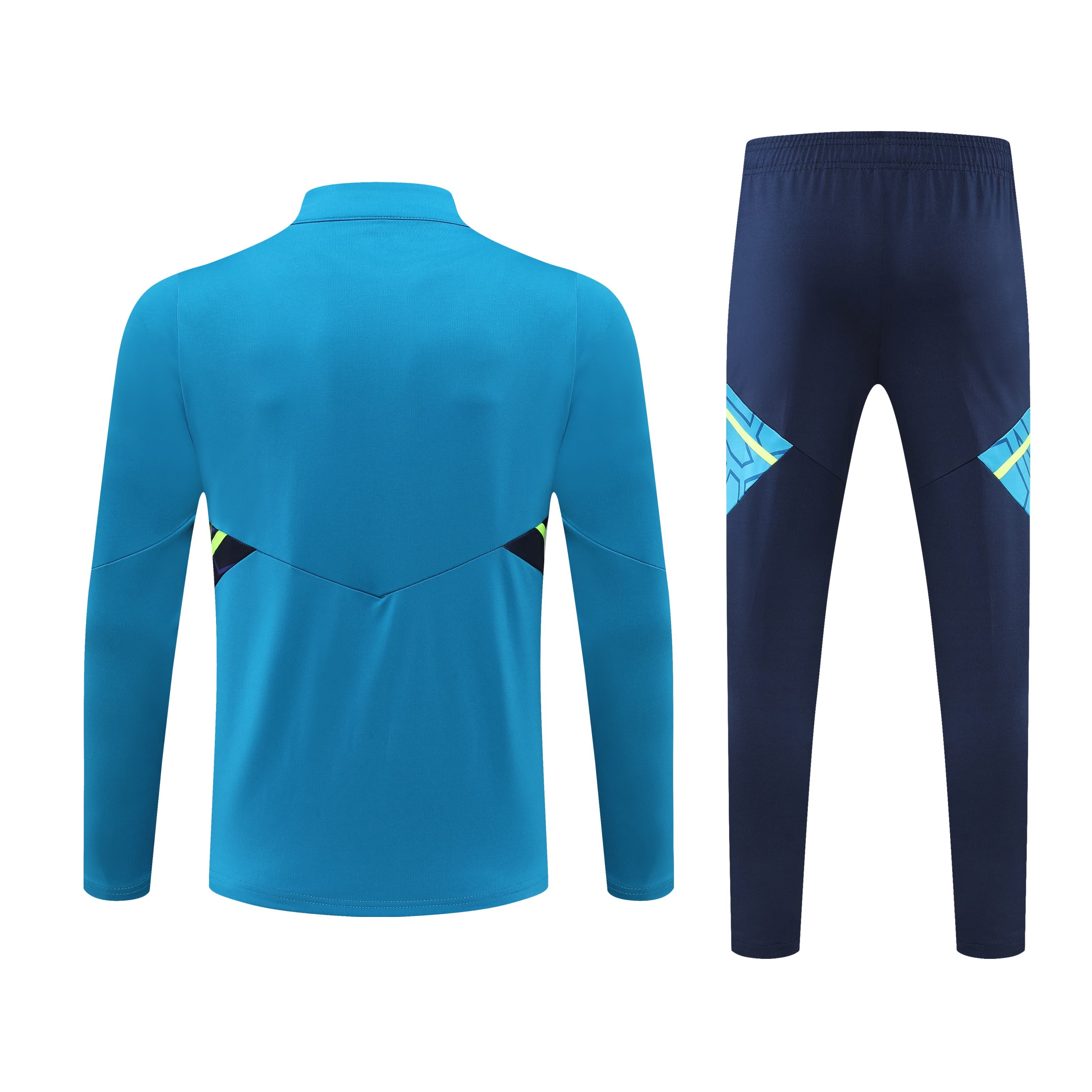 Customized Low MOQ Warm Up Football Training Track Suits Men Sport Tracksuit Workout Wholesale Soccer Tracksuit