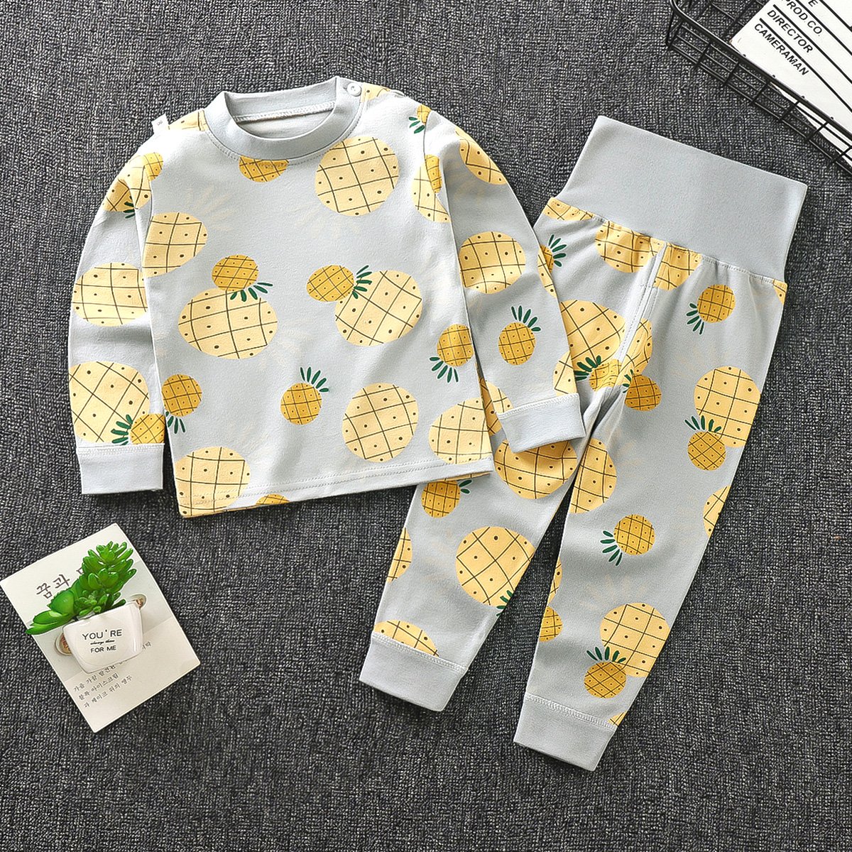 Long Sleeve Children's Cartoon Pajamas Spring and Autumn Cotton Home Clothing Boys Clothing Sets Of Pajama Boy