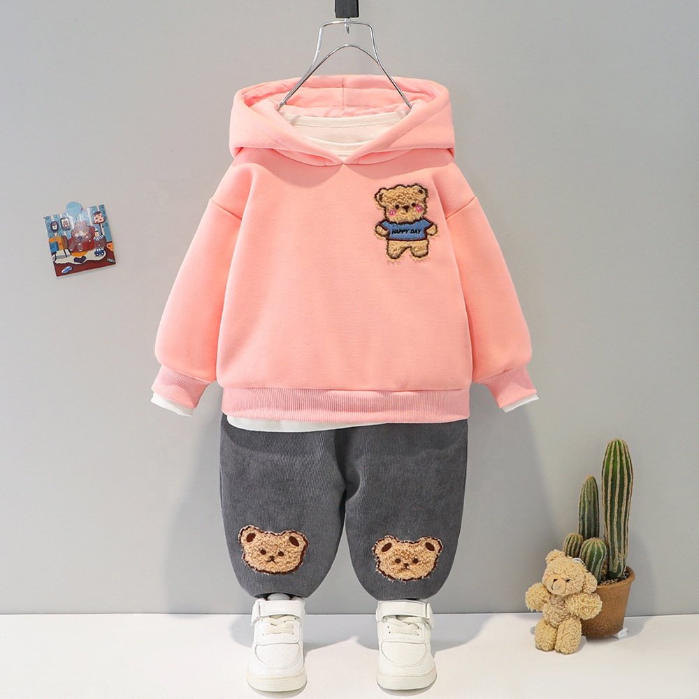 Winter Baby Boy Clothes Kids Casual Clothing Cotton Designer 2 Pieces Children Young Boys Clothing Sets