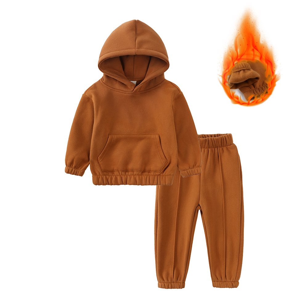 kids clothing sets high quality pullover hoodie boys girls sweatsuit kids tracksuits children clothes set