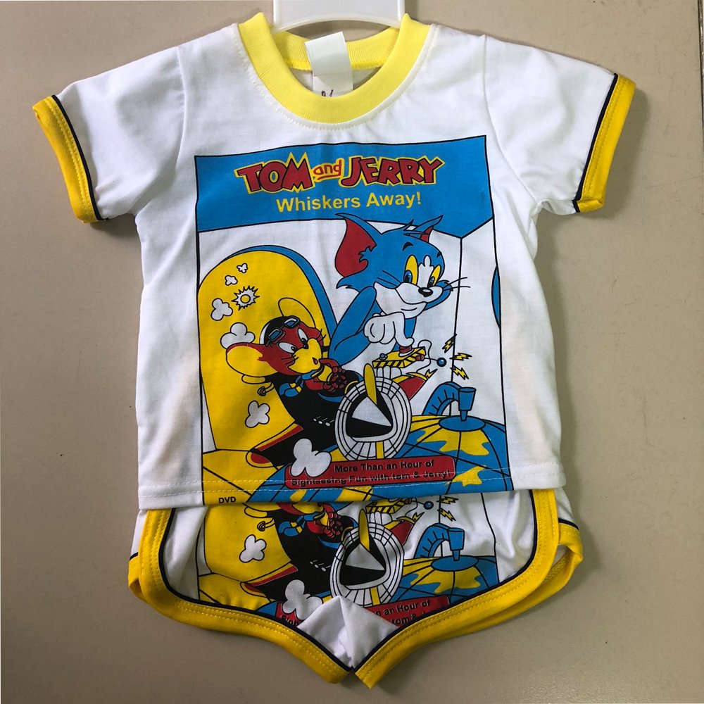Cartoon Kids Boys Summer Cotton Play Set High Quality Children Clothing Wholesale Vietnam Factory for Kids Clothes Bulk Supplier
