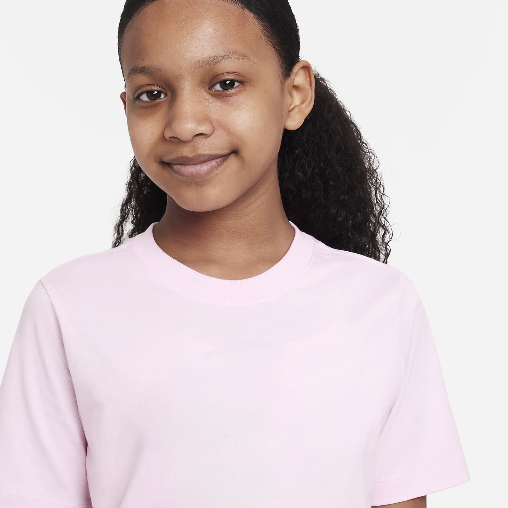 Summer 2023 Crew Neck Short Sleeve kids T-shirt Custom Solid Color Blank Girls T-shirt Children's Clothing