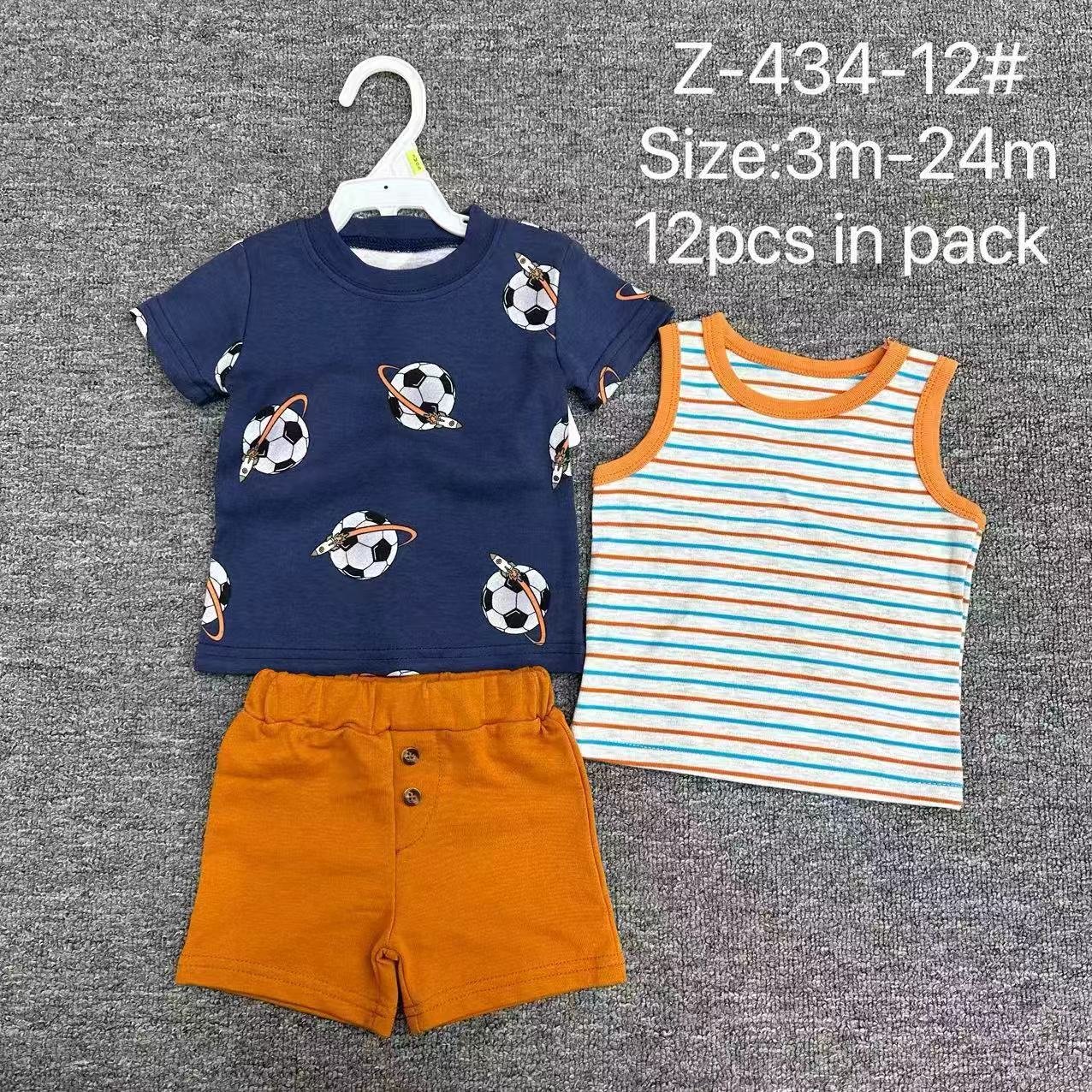0-24M Cute Bear Print Short Sleeve 100% Cotton Summer Newborn Baby Clothes Infant Baby Boys Rompers Baby Onesie
