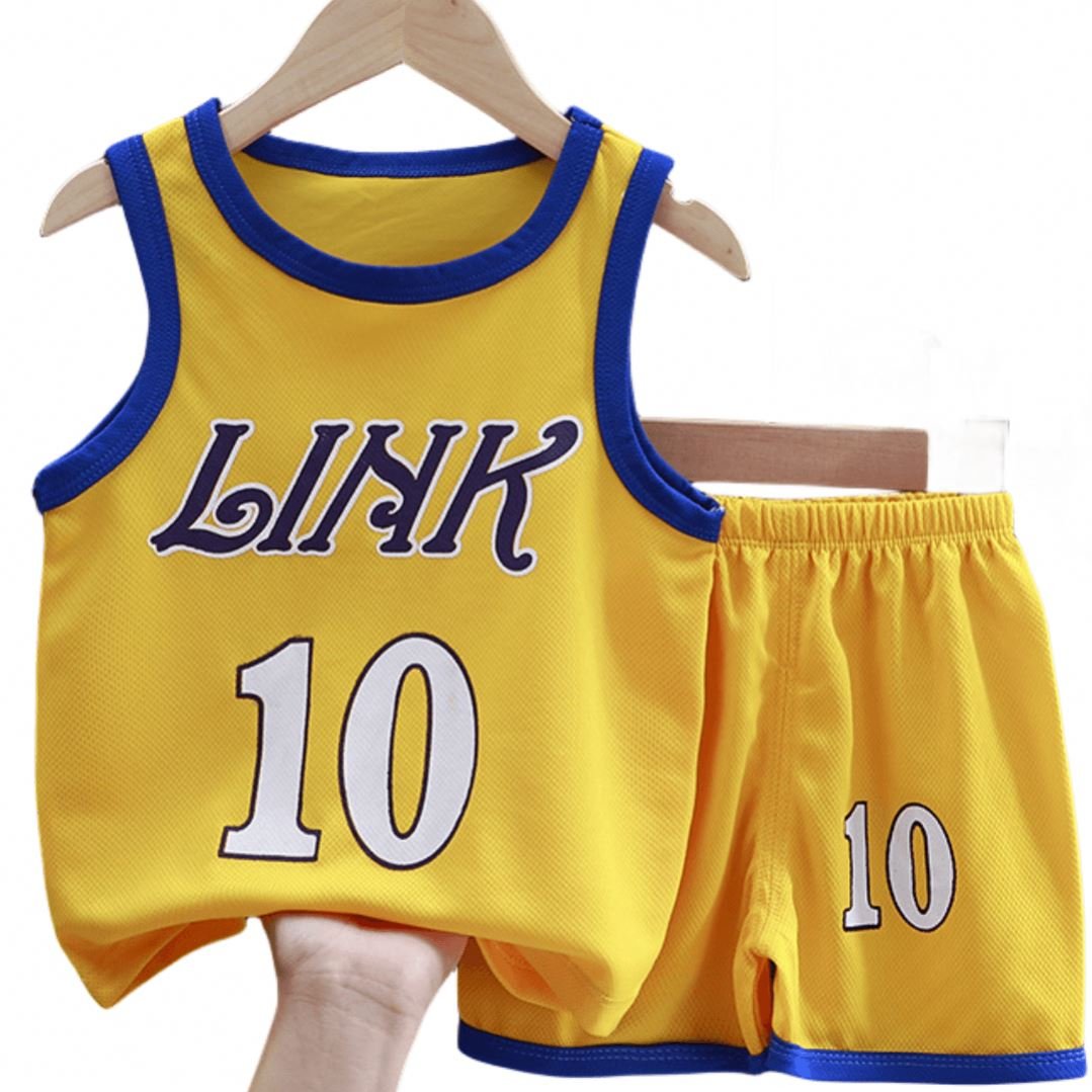 2024 Summer 2 Pieces Clothing Sets Fashion Cool Polo T Shirt With Shorts Kids Clothes Boys