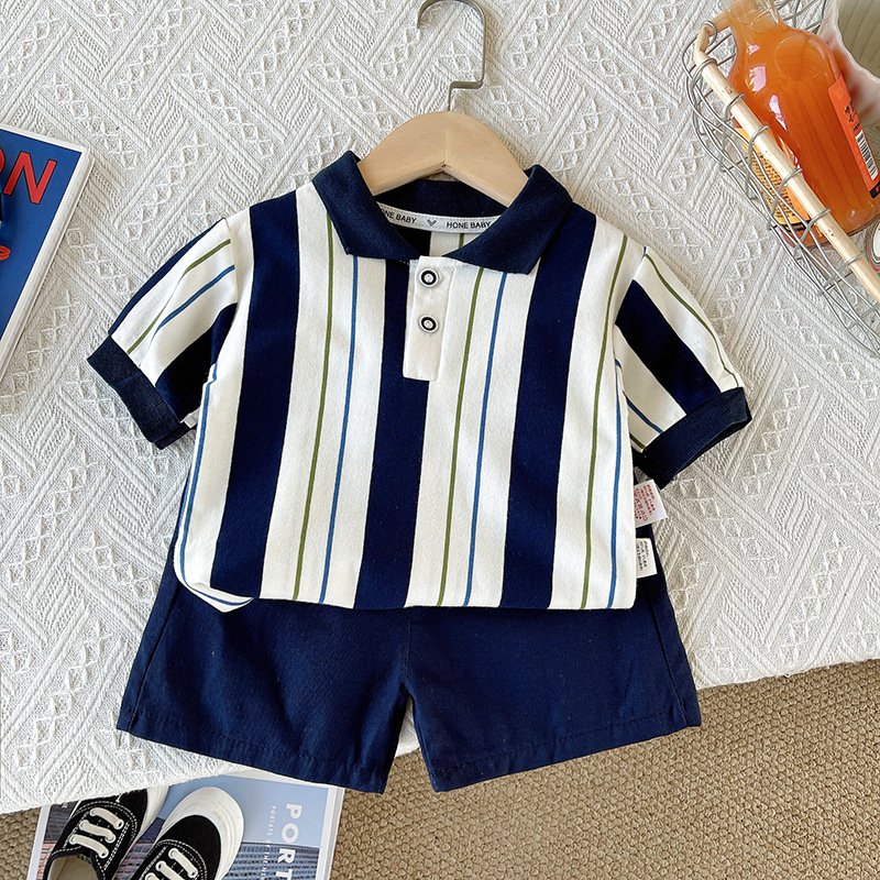 Children Clothes Summer 2 Piece Set Toddler Boy Outfit Kids Baby Boys Clothing Sets 3-4 Years