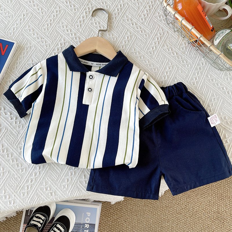 Children Clothes Summer 2 Piece Set Toddler Boy Outfit Kids Baby Boys Clothing Sets 3-4 Years