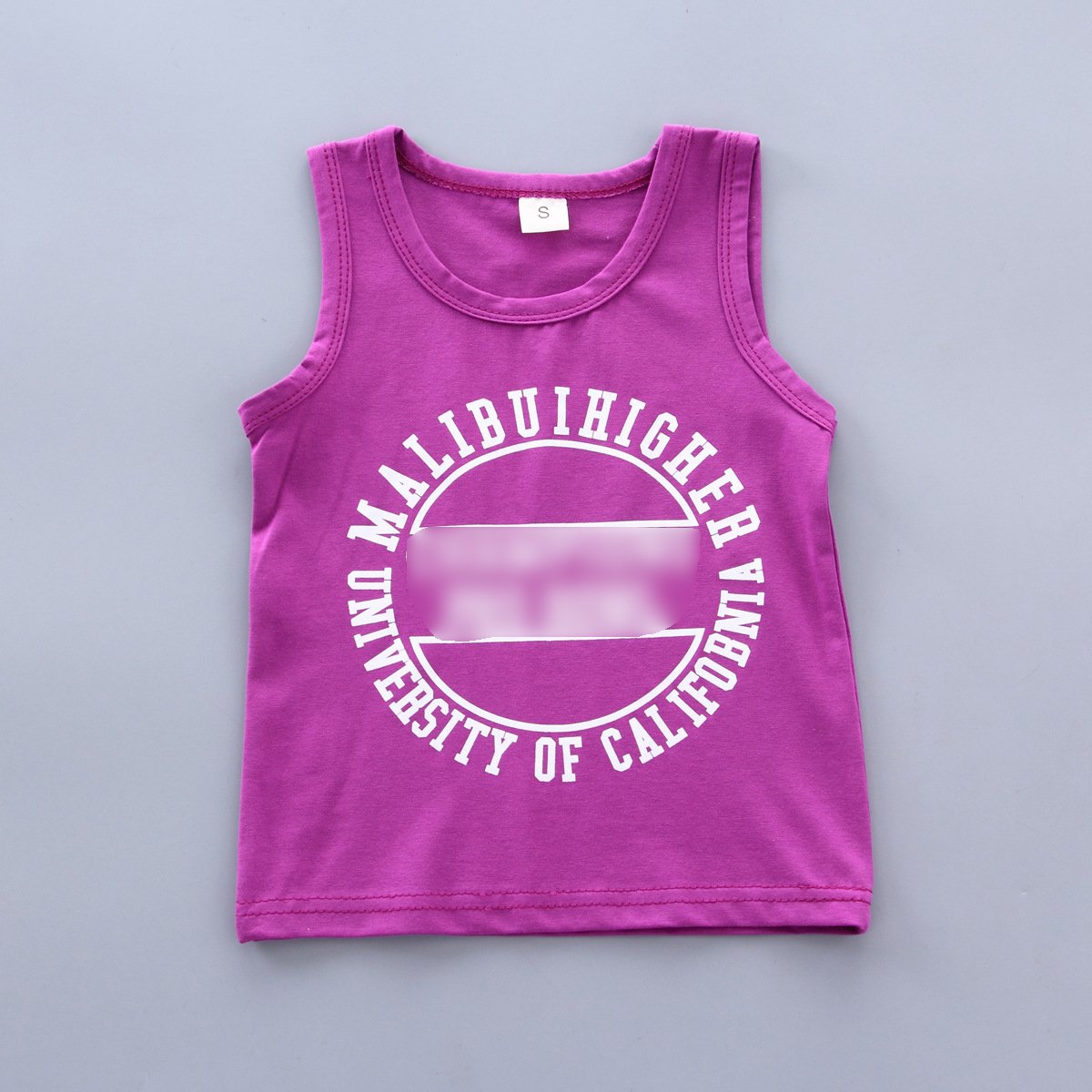 Bulk Wholesale Summer New Kids Clothing Boys Cotton Letter Sleeveless Vest Shorts Casual Two Piece Set