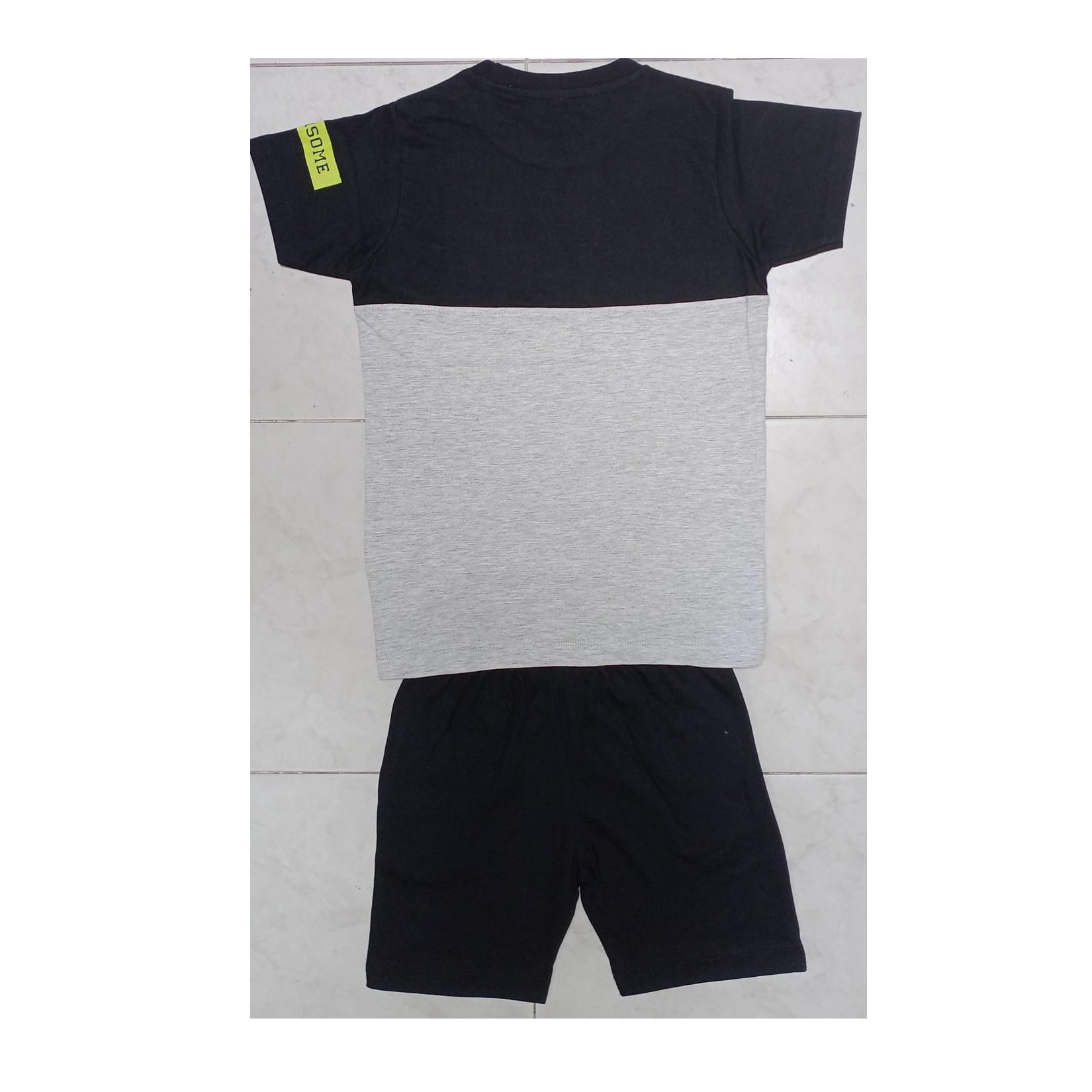 Wholesale Summer Baby Clothing Sets Children's T Shirt Children's short-sleeved suit pure cotton boys and girls shorts home