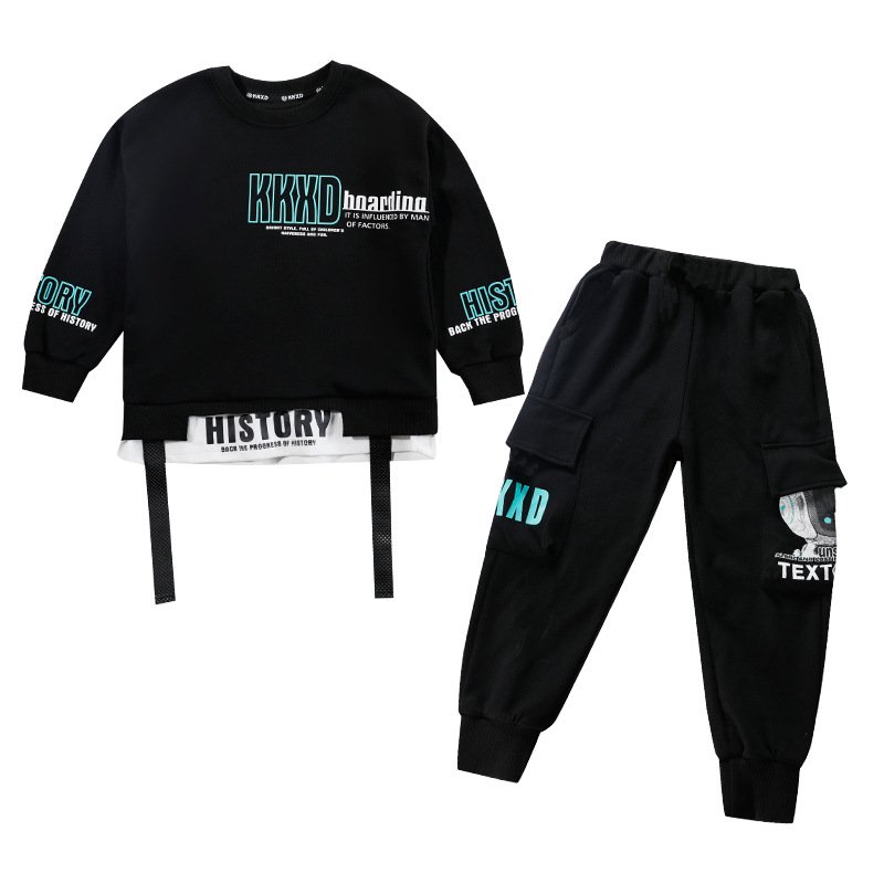 Kids clothes boys' clothing set 2024 new spring and autumn style children's clothes