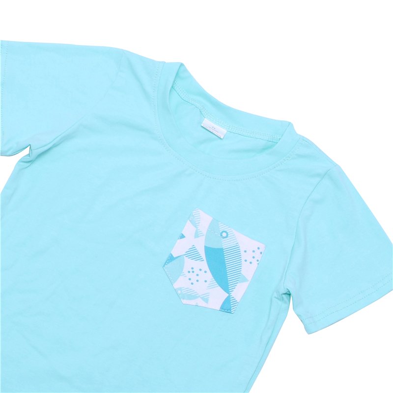 kids clothing sets boys high quality summer letter plaid pocket t shirt shorts kids clothing 1-5 years baby boy clothing sets