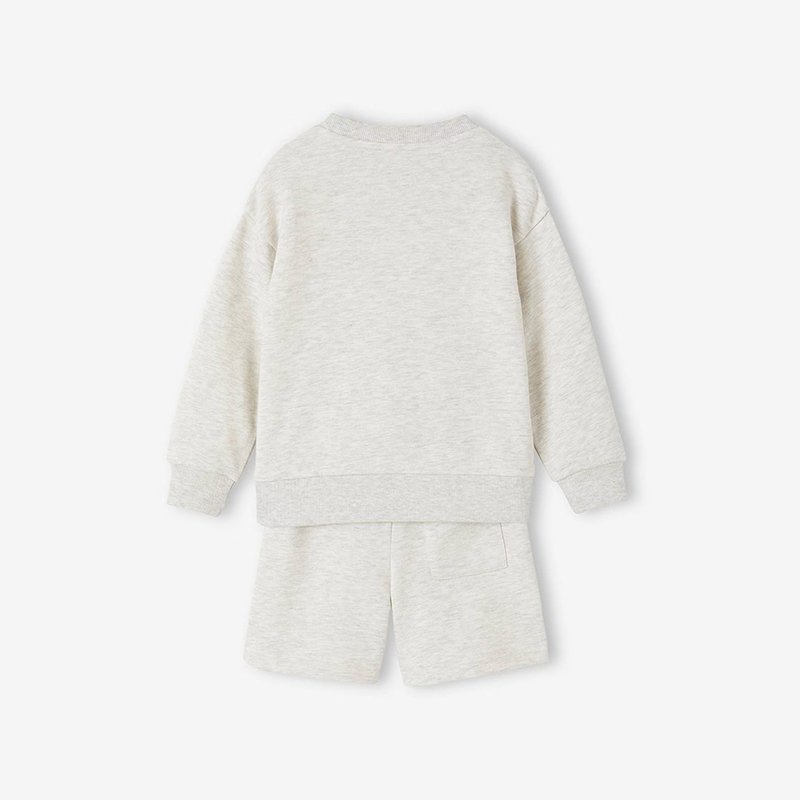Bamboo cotton kids sweatsuit sets french terry kids shorts set tracksuits toddler boys clothing sets custom children clothes
