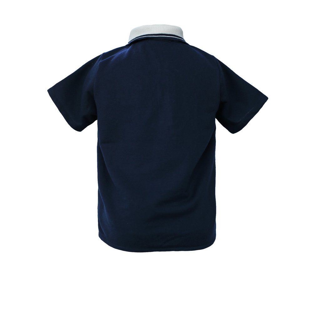 Summer Design High Quality 2 Pieces Outfits Short Sleeves Blue Polo, Beige Short Pants New Trend Baby Boy Set - Lucas Set