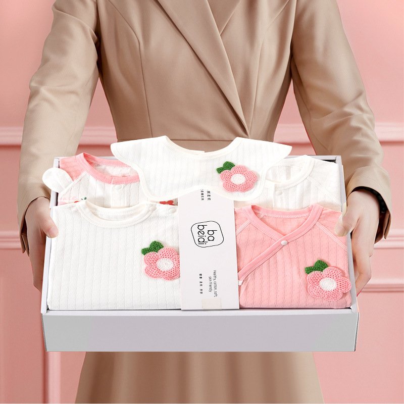 Spring Autumn Newborn Babies Gift Box Pure Cotton Clothing Sets Casual 22pcs 23pcs 26pcs New Born Baby Clothes Sets