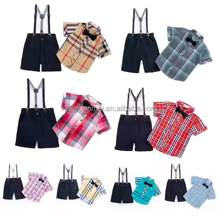 Factory Kids Clothes Sets Kids Wear Cotton Kids Clothes Boys Clothing Sets