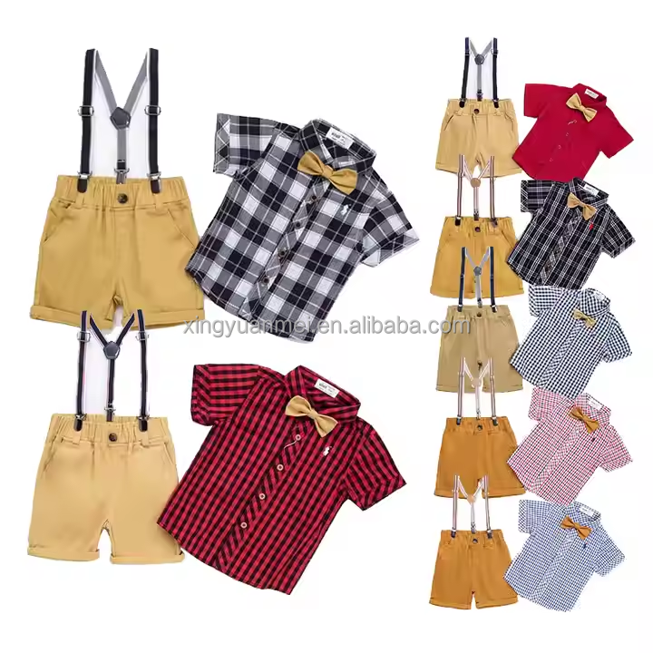 Factory Kids Clothes Sets Kids Wear Cotton Kids Clothes Boys Clothing Sets
