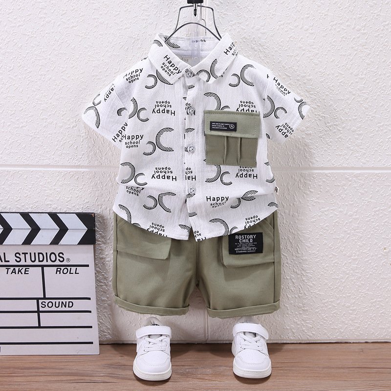 Casual Autumn Number Pattern Long Sleeve Baby Toddler Clothing Kids Boys Boutique Summer Clothes Baby Boy Clothing Sets 1 Years