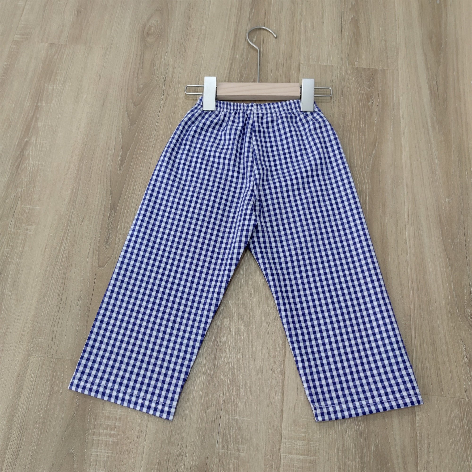 Custom Christmas Gingham boy Clothing 100% Cotton Solid Casual Long Sleeve 2021 winter Toddler Boys Clothes