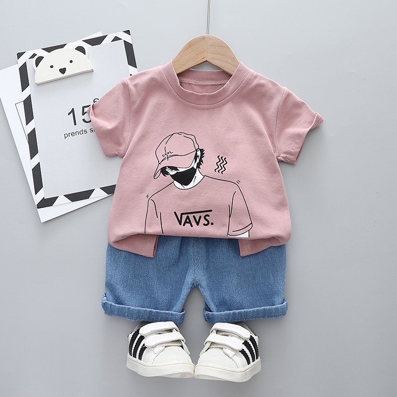 Baby Boy Fashionable Clothing Sets Polo T Shirt Shorts Children Casual Clothes Set Summer Outfit for Kids