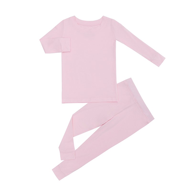 Little Little Class Custom Private Label Newborn Kids Bamboo Pajama Set Soft Long Sleeve Baby Clothing for Boys and Girls
