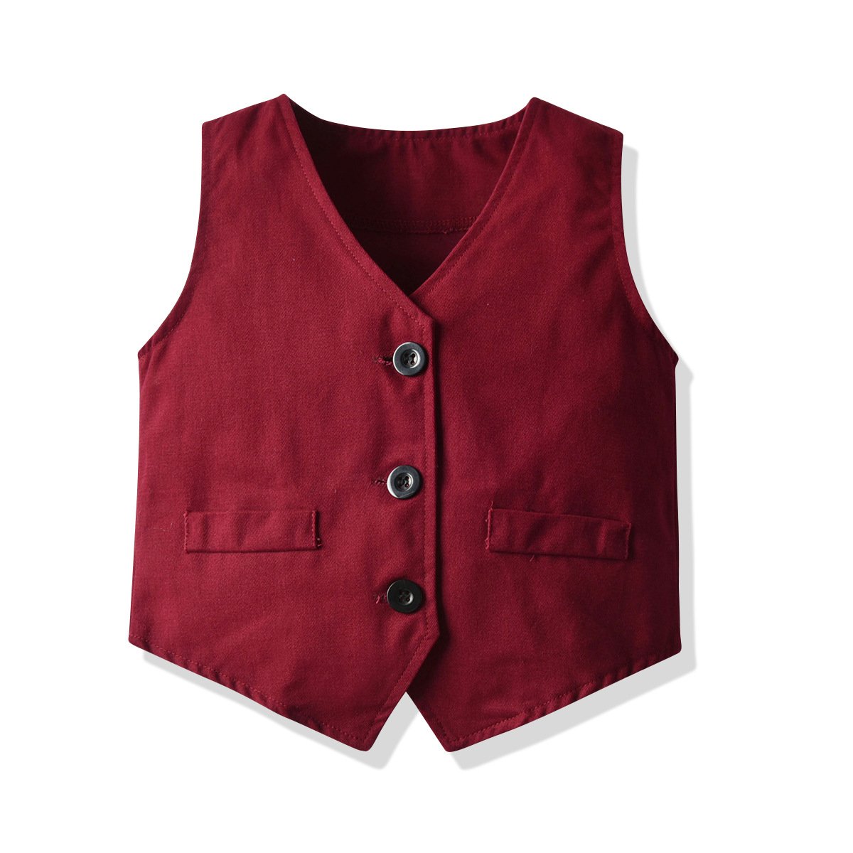 LZH Baby Boy Clothes Set Shirt+Bow+ Vest+Pants Set 4pcs Newborn Baby Outfits Infant Toddler Gentleman Suit Set