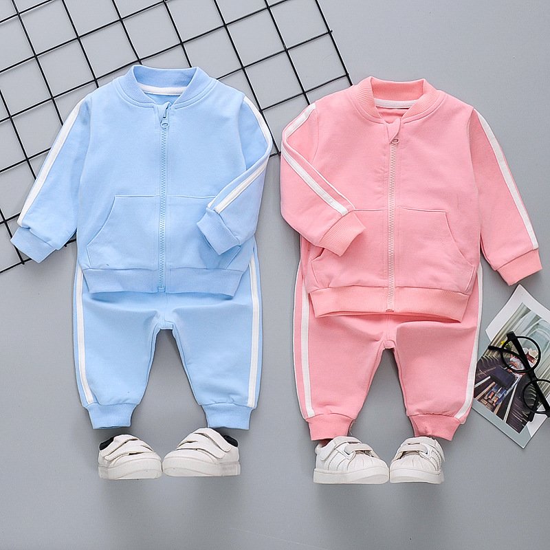 New Kids Clothing 1-13 Years Track Suit Children Boys Girls Winter Sports Clothes Joggers Set Zipper Sweatshirt Suit Kids Set